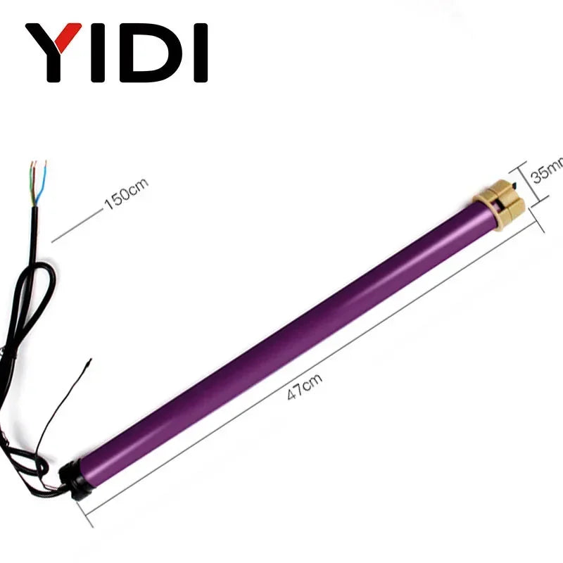 moteur électrique stores roulants intelligent violet noir blanc wi fi tuya alexa