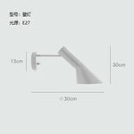 lampe sol moderne blanc noir minimaliste interrupteur bouton