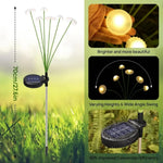 lampe solaire jardin forme champignon led extérieur décoration pelouse cour étanche blanc vert moderne