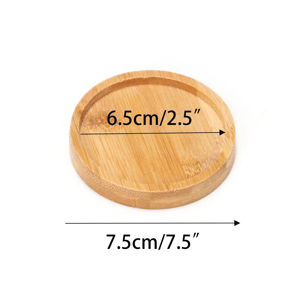 supports bambou assiettes modernes rustiques pots fleurs naturels petits grands decoration maison