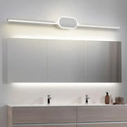 applique murale led miroir salle bain moderne éclairage réglable surface lisse minimaliste