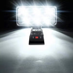 projecteur portable led lampe noire industrielle makita 18v charge usb