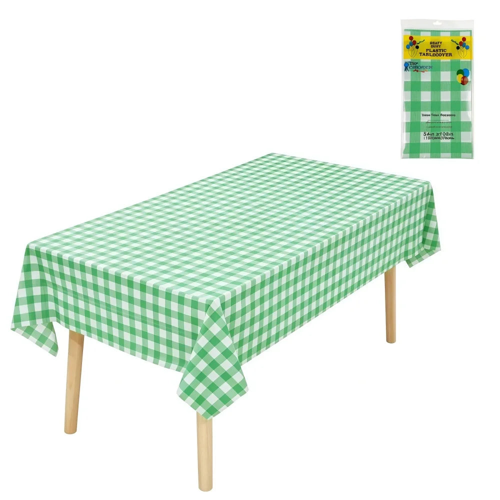 nappe jetable rouge blanche carreaux classique extérieure intérieure anniversaire noël serviettes printemps été