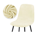housse chaise velours moderne jaune unie chaise mariage banquet plage