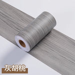 autocollants muraux imitation grain bois moderne ruban adhésif décoratif beige gris noir salon chambre