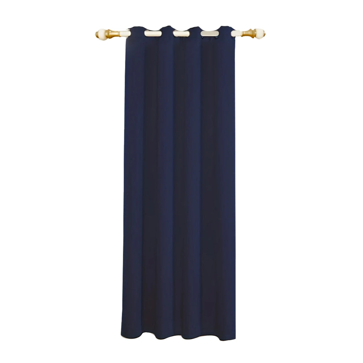 rideau moderne polyester quilted opaque beige noir maison