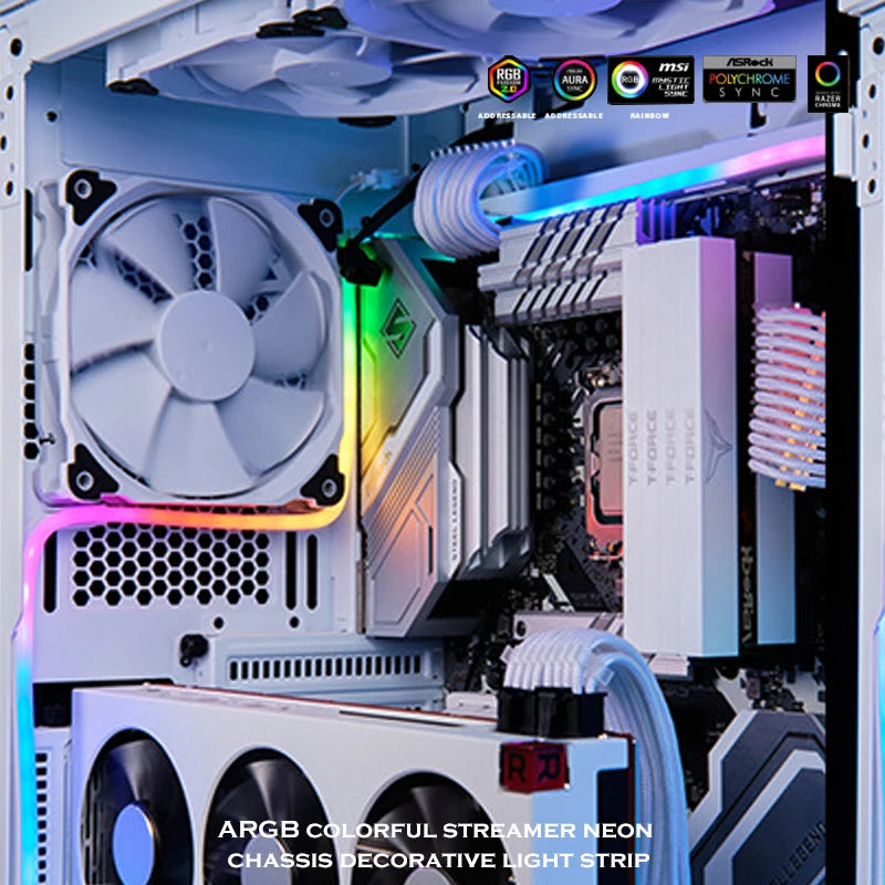 Comparaison des longueurs 40cm, 55cm et 100cm de bande LED