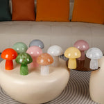 lampe table moderne jaune rayures blanches verre opalescent interrupteur tactile 220v