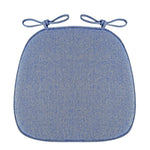 coussin chaise épais lin coton moderne beige vert gris bleu brodé polyester fixations
