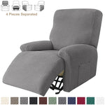 housses fauteuil relax tissu motifs gris moderne adhésif poche salon extérieur
