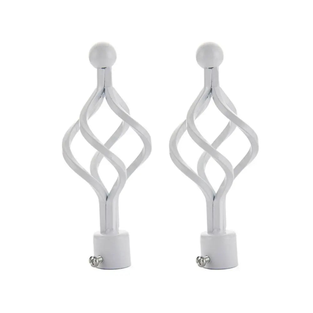 boules rideau moderne perforées noir blanc accessoires voilures fixations différentes tailles inclusées