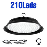 lampe led haute baie noire moderne 300w 220v us eu plug chambre salon