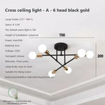 lampe suspension moderne noir or blanc flux lumineux cool white certification ccc cqc ul