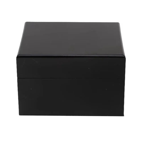 boîte rangement bois carrée classique dorés portable femme montres bracelets bijoux écrin cadeau