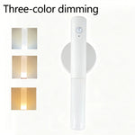 lampe nuit détecteur mouvement rechargeable usb blanc noir bois moderne minimaliste translucent fixe aimant