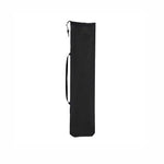 sac rangement polyestère noir pliable multiusage porte bâtons canne pêche parapluie pratique fixations poignées