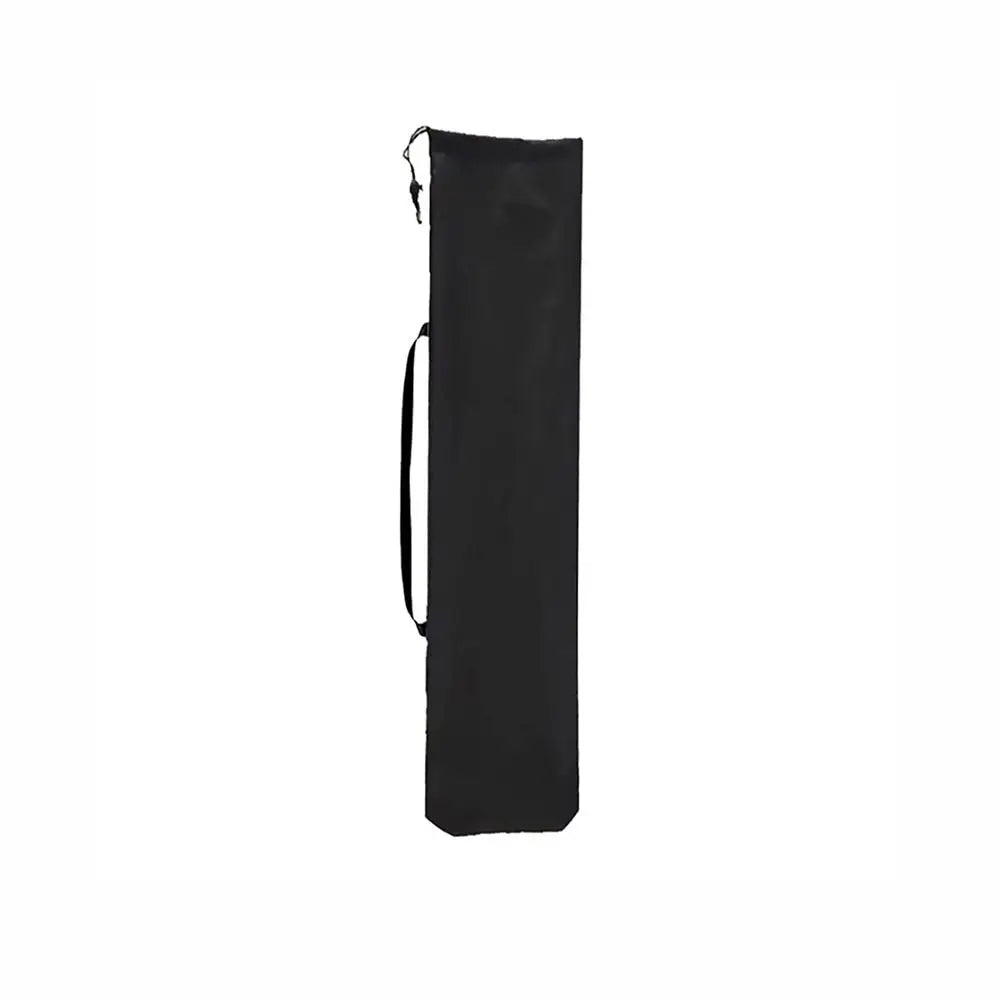 sac rangement polyestère noir pliable multiusage porte bâtons canne pêche parapluie pratique fixations poignées
