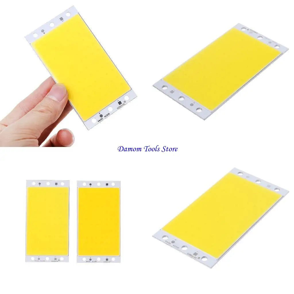plaque led jaune gris moderne 94x50mm 12v lumineuse haute qualité