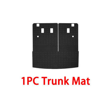 tapis sol tpe anti dérapant noir texturé honda pilot 2023 2024 2025
