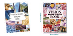 livre stickers multicolores modernes stickers autocollants photos naturelles fruits animaux scènes urbaines adhésifs minimaliste