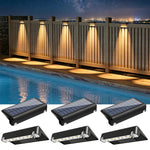 applique solaire led noir haute luminosité ip65 double sided tape vis moderne