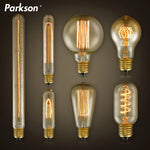 ampoules filament transparentes vintage spirales dorées 180deg 249lumen 30000h e27