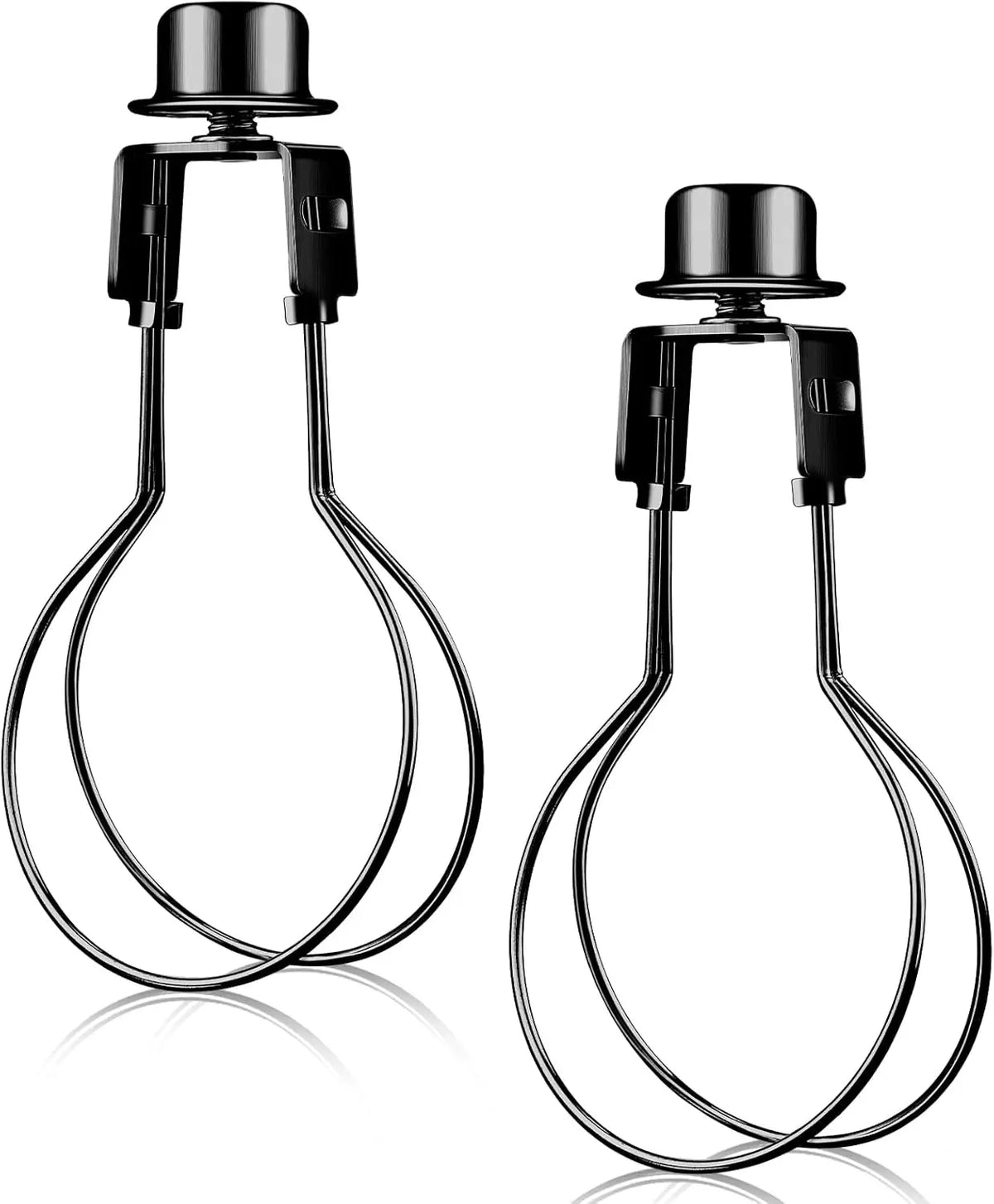 clips support ampoules or lisses modernes sécurité abat jour cuivre fer adjustable inclusion