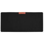 tapis feutre noir gris bleu marine moderne minimaliste 60x30cm 70x33cm