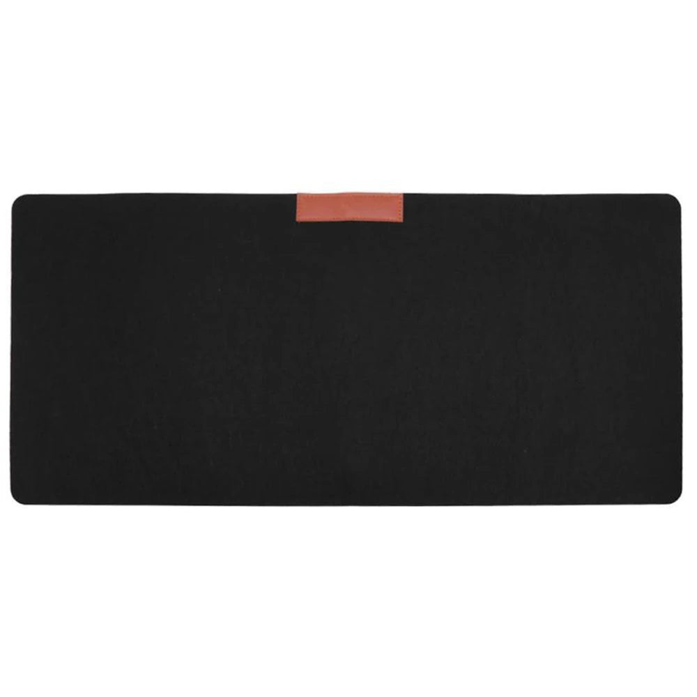 tapis feutre noir gris bleu marine moderne minimaliste 60x30cm 70x33cm