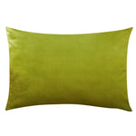 housse coussin velours uni 30x50 cm décoration salon canapé chambre moderne couleur violette