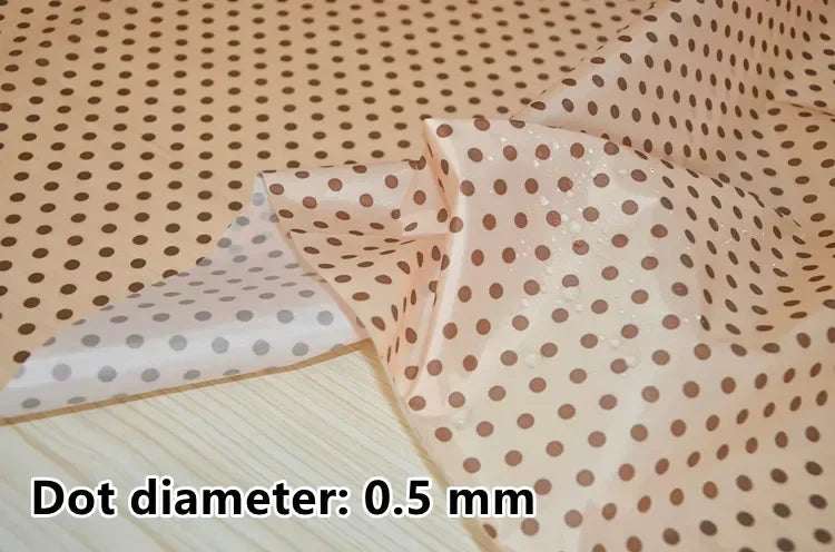 tissu imprimé imperméable motif points blancs coton bricolage couture décoration intérieur multi couleur