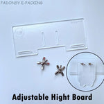boîte bonbons verte congelateur abeille décorative transparent support ajustable vis fixations pratiques