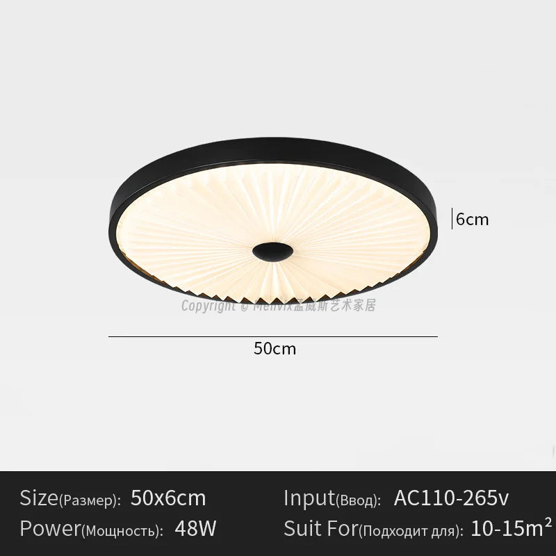 lampe moderne noir lumineuse circulaire éclairage quotidien led dimmable minimaliste chambre