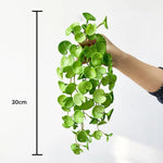 plantes artificielles feuilles vert violet blanc modernes clips métalliques décoration intérieure extérieure exposée vase