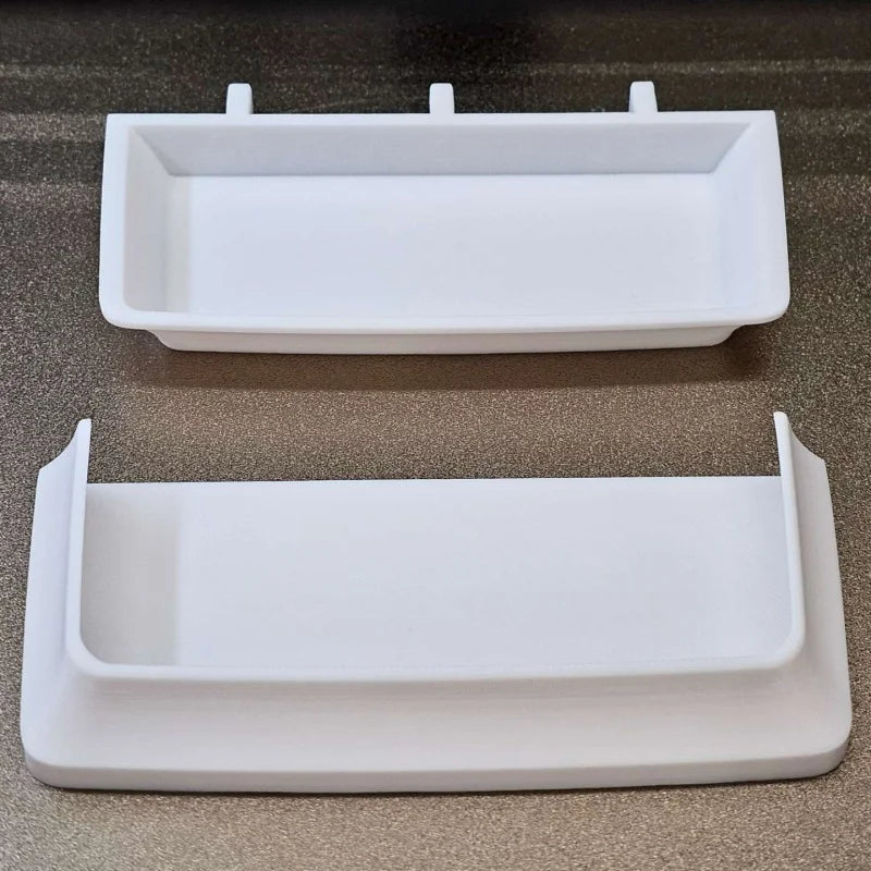 organisateur petite taille fixe mur étagère flottante tiroir modulaire noir blanc contemporain