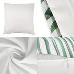 housse coussin polyester motif fleur bleue moderne texte printemps coussins différentes tailles