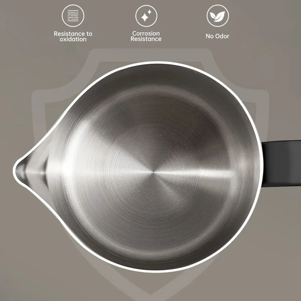 pichet lait acier inoxydable tasse latte art espresso percolateur gooseneck kettle mocha pot