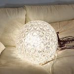 Suspension lumineuse moderne transparente réflecteur géométrique 250mm 300mm 450mm lumière chaude lumière blanche