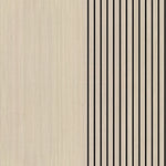 autocollants muraux 3d moderne rayures noires fond beige plaques décoratives autoadhésives pvc minimalistes