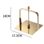 porte serviettes table cuisine métal doré argent moderne élégant distributeur mouchoirs papier décor maison