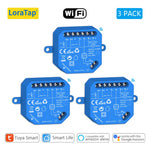 interrupteur module commutation rideau intelligent bleu moderne technologie contrôle vocal google alexa