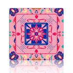tapis souris géant floral décoratif caoutchouc antidérapant grande surface table jeu maison