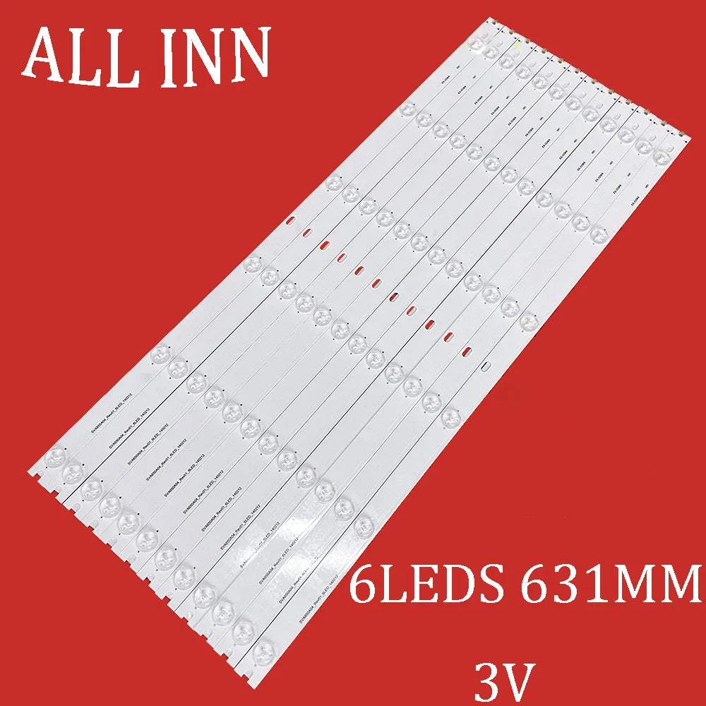 bande led 631mm led 3v transparentes modernes blanc rondes