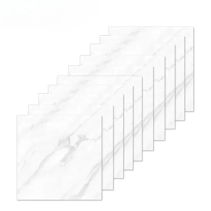 carreaux sol muraux adhésifs imitation marbre blanc noir doré décoration maison moderne élégante