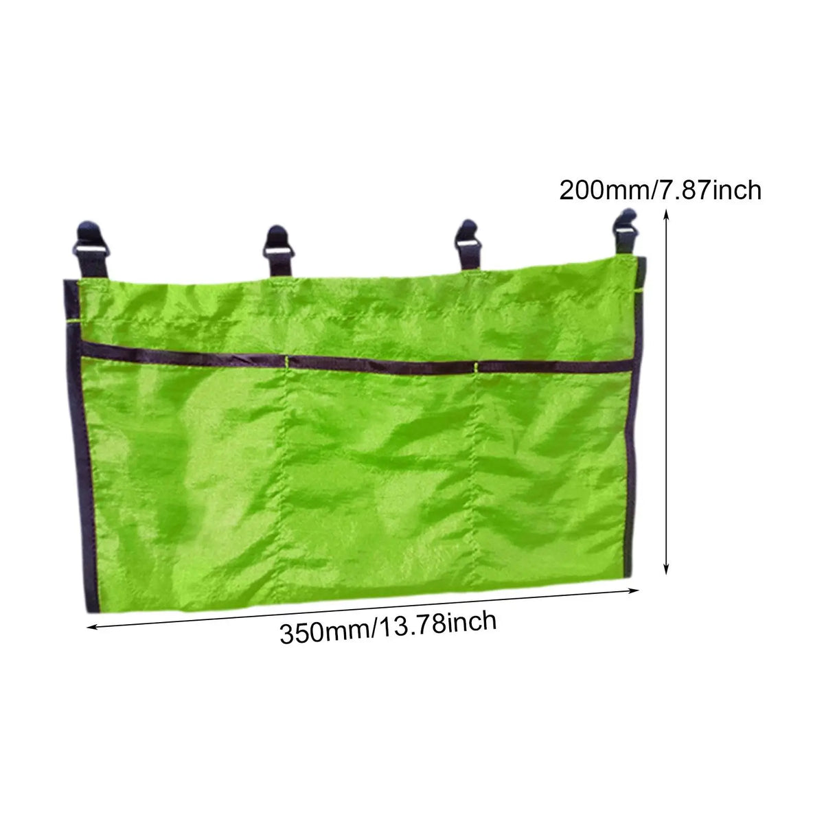 Sac hamac rouge vert bleu clips poches portable pratique moderne camping voyage