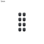 bouchons trou noirs plastique adhésifs pratiques pièces round variées dimensions