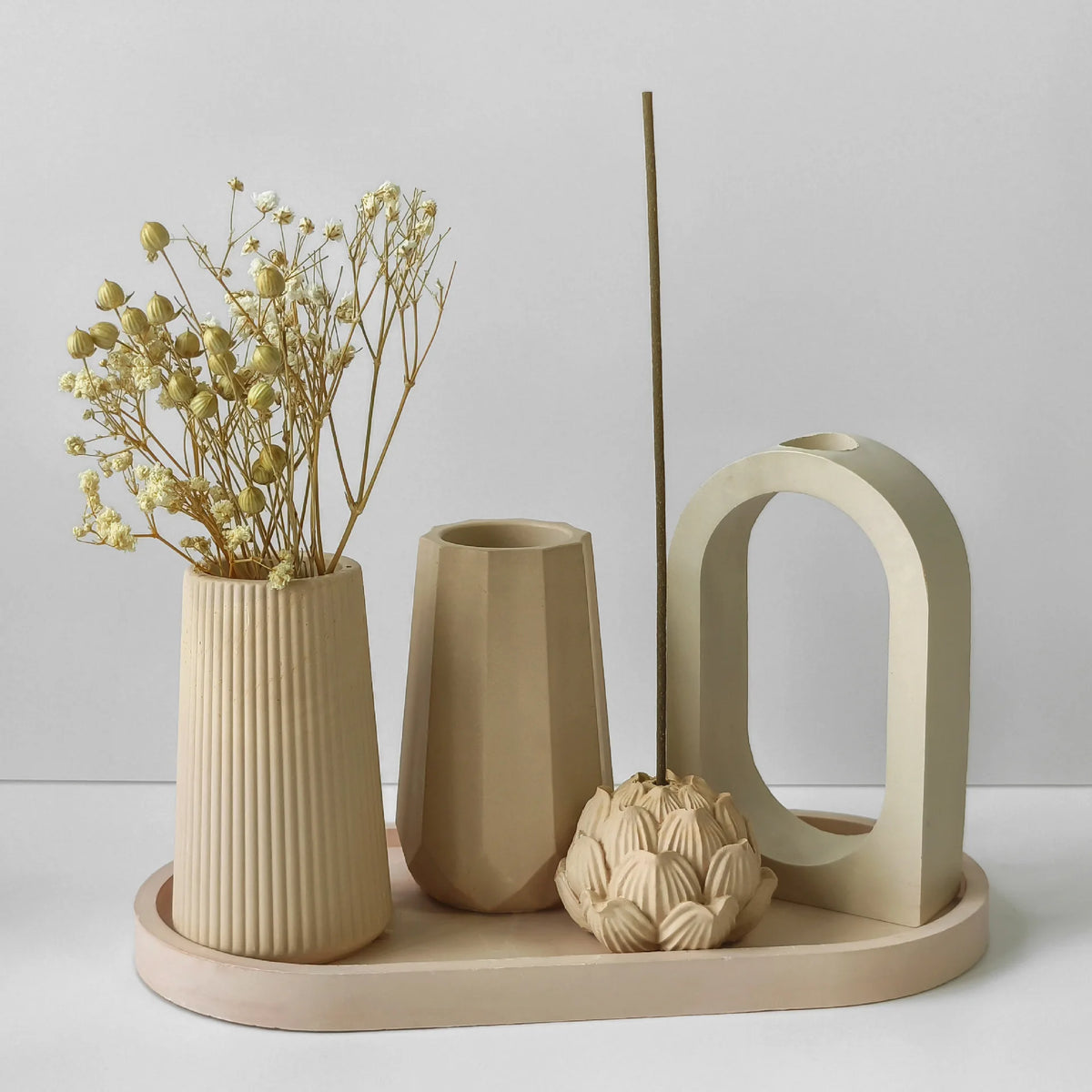 moulage silicone résine cristal goutte goutte vase décoratif moderne minimaliste fleur arrangement