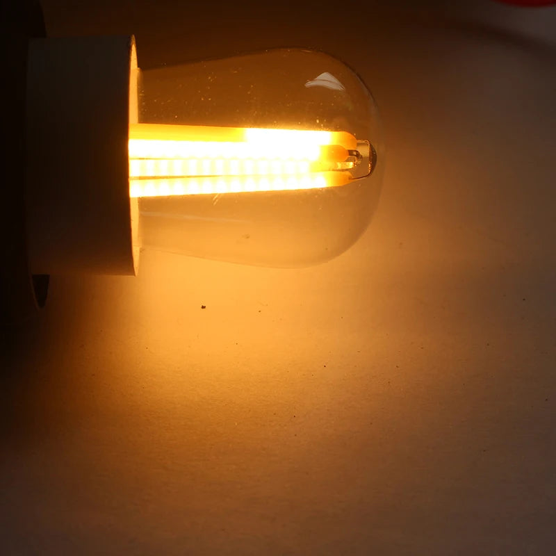 Ampoule LED filament transparente jaune E14 249 lumens 5000H moderne 12v 220v 24v