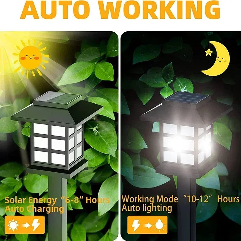 lumière solaire led moderne noire carré blanc ip65 extérieure jardin patio allée urgence