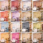 rideau franges perlées 100x200cm polyester transparent moderne salon décoration couleur argentée